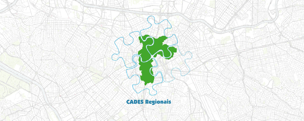 mapa das subprefeituras em verde