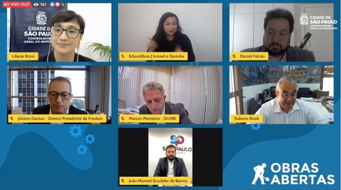 Live de lançamento do Obras Abertas
