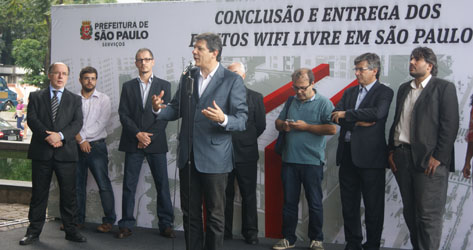 120 Praças Wi-Fi entregues: Secretário de Serviços destaca participação da Prodam