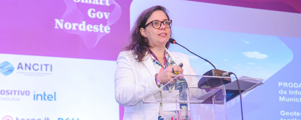 Carol Bracco no Smart Gov Nordeste