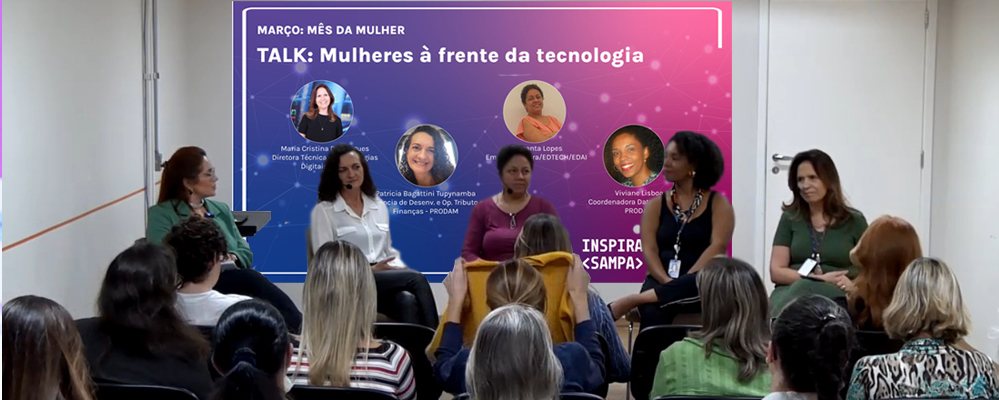 mulheres à frente da tecnologia