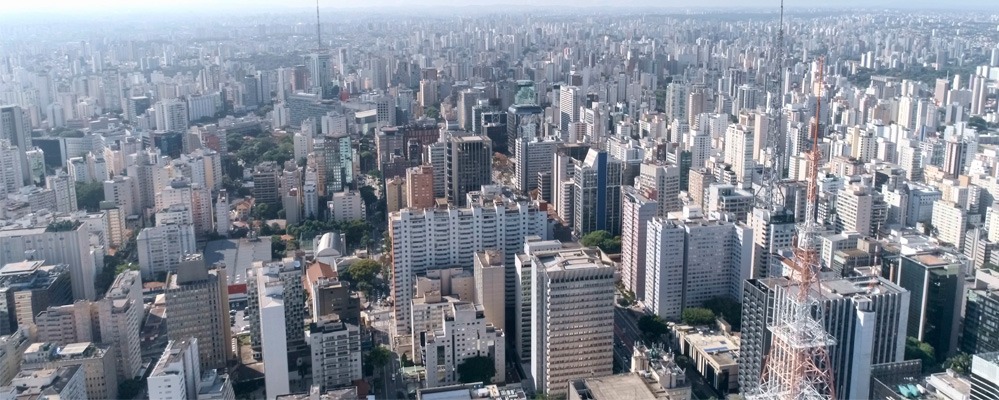 visão geral da cidade de São Paulo