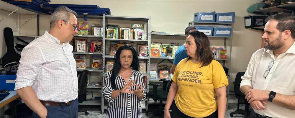 Johann Dantas, Sueli Camargo, Roberta Leite e Carlos Ruas