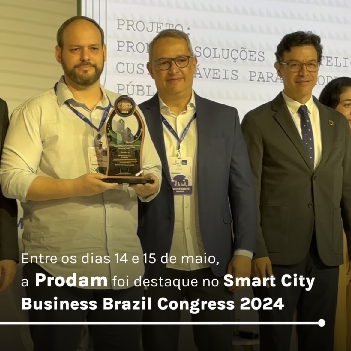 Prodam foi destaque no Smart City Business Brazil Congress 2024!