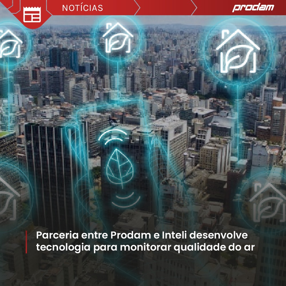 Parceria entre Prodam e Inteli desenvolve tecnologia para monitorar qualidade do ar