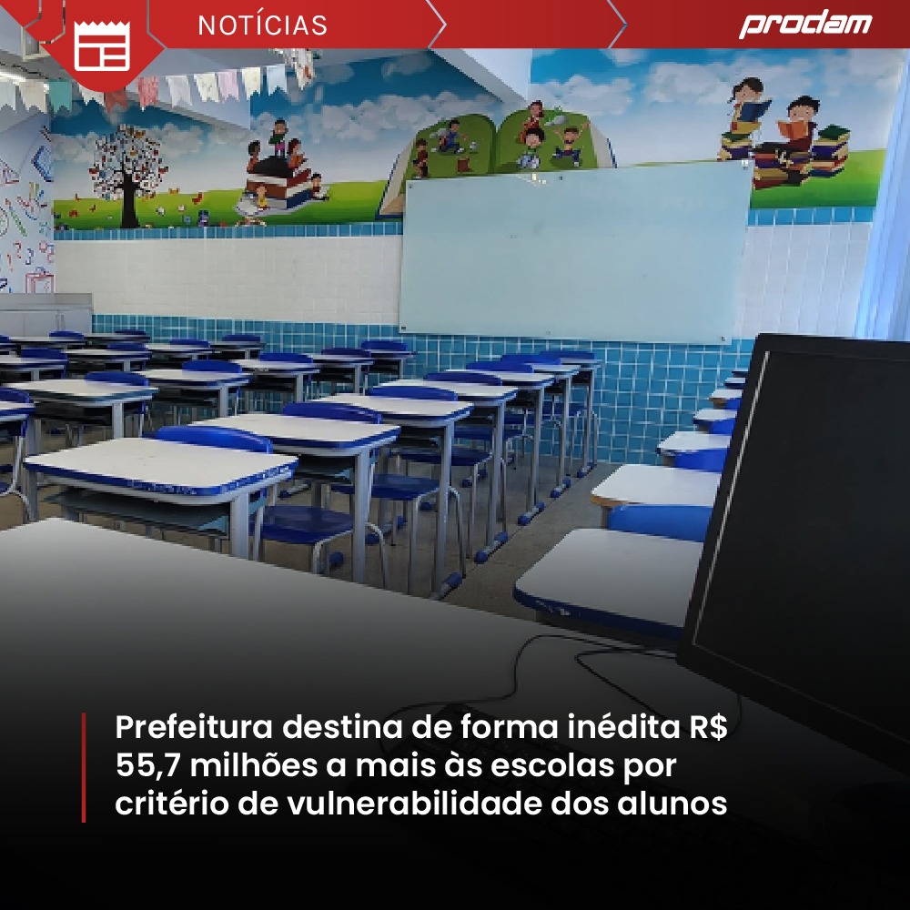 Prefeitura revoluciona investimento em educação