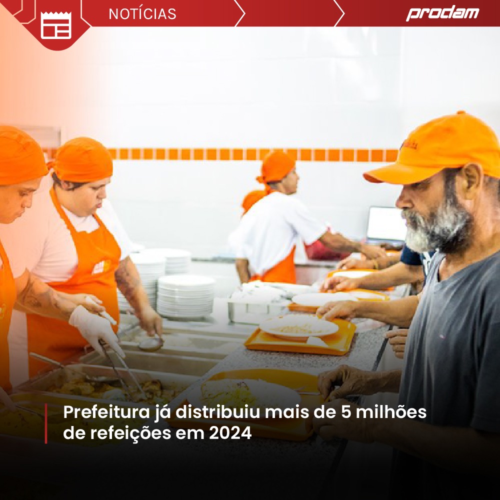 Prefeitura de São Paulo alcança a marca de 5 milhões de refeições distribuídas em 2024