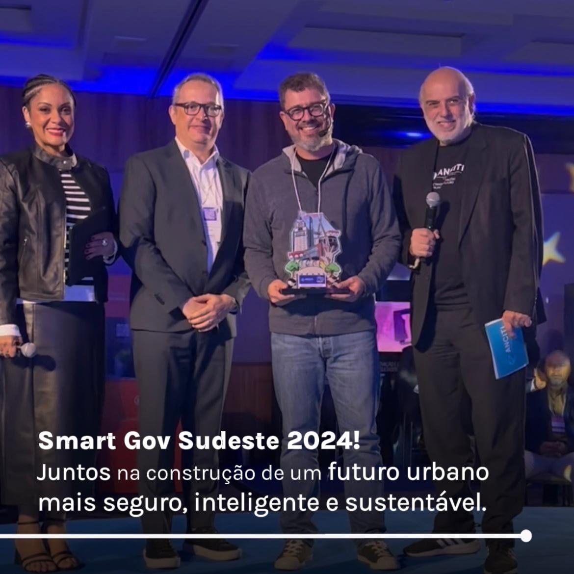 Marcamos presença no Smart Gov Sudeste 2024