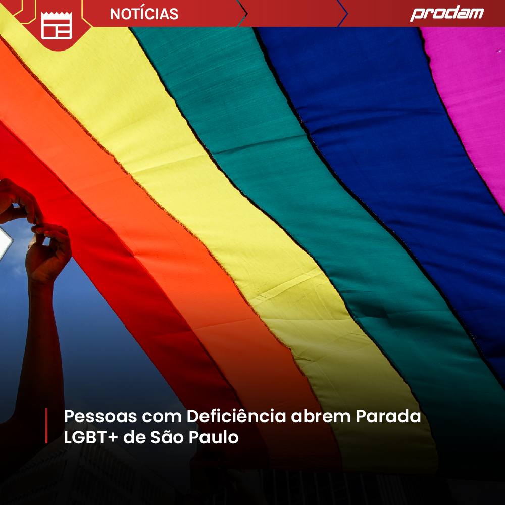 Pessoas com Deficiência abrem parada LGBT+ de São Paulo