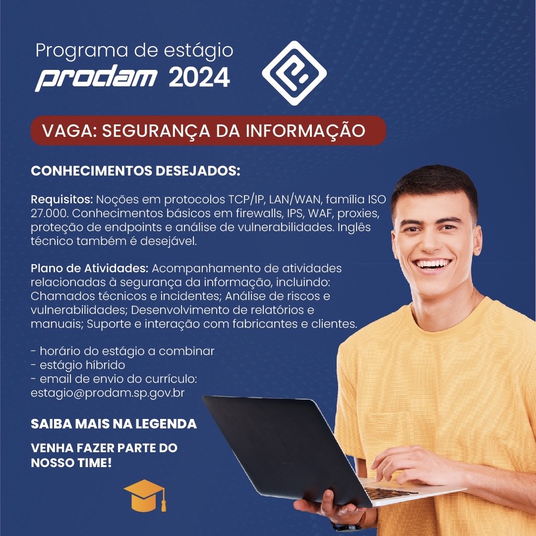 Estágio Prodam