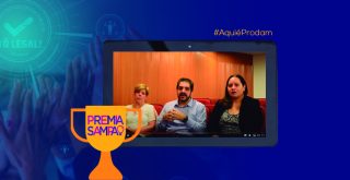 Tô Legal recebe o troféu Premia Sampa